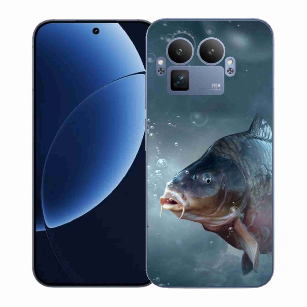 Gélový kryt mmCase na Realme GT 8 Pro - kapor a bublinky