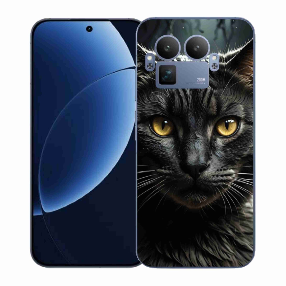 Gélový kryt mmCase na Realme GT 8 Pro - mačacie pohľad 3