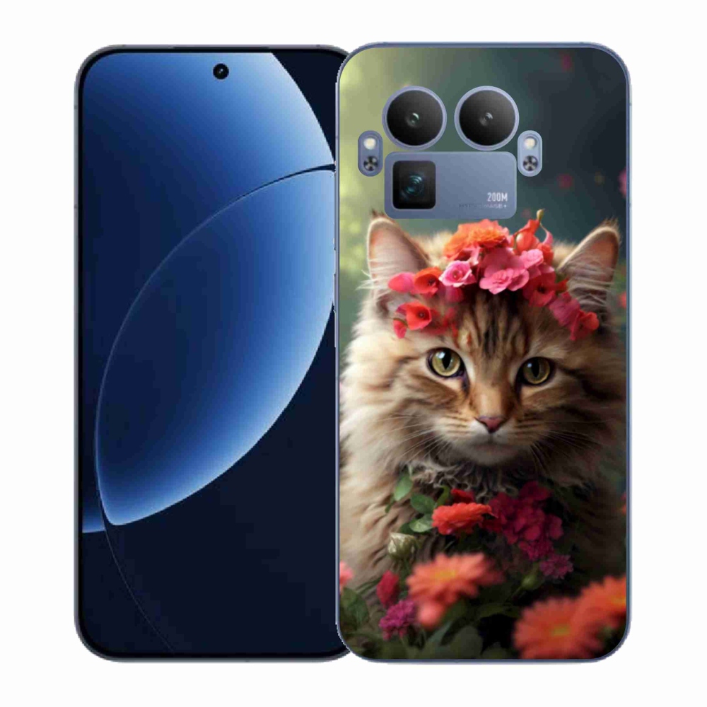 Gélový kryt mmCase na Realme GT 8 Pro - mačacia princezná