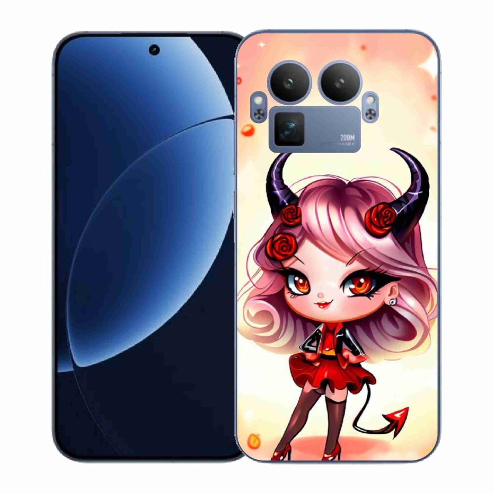 Gélový kryt mmCase na Realme GT 8 Pro - kreslená čertica