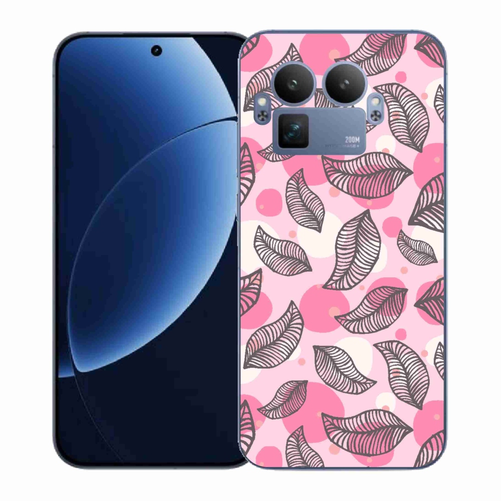 Gélový kryt mmCase na Realme GT 8 Pro - kreslené padajúce listy