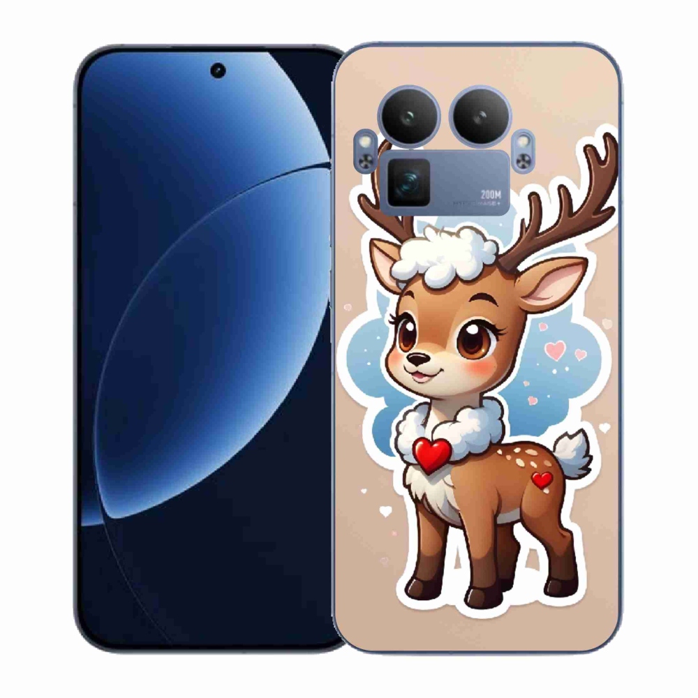 Gélový kryt mmCase na Realme GT 8 Pro - kreslený sob