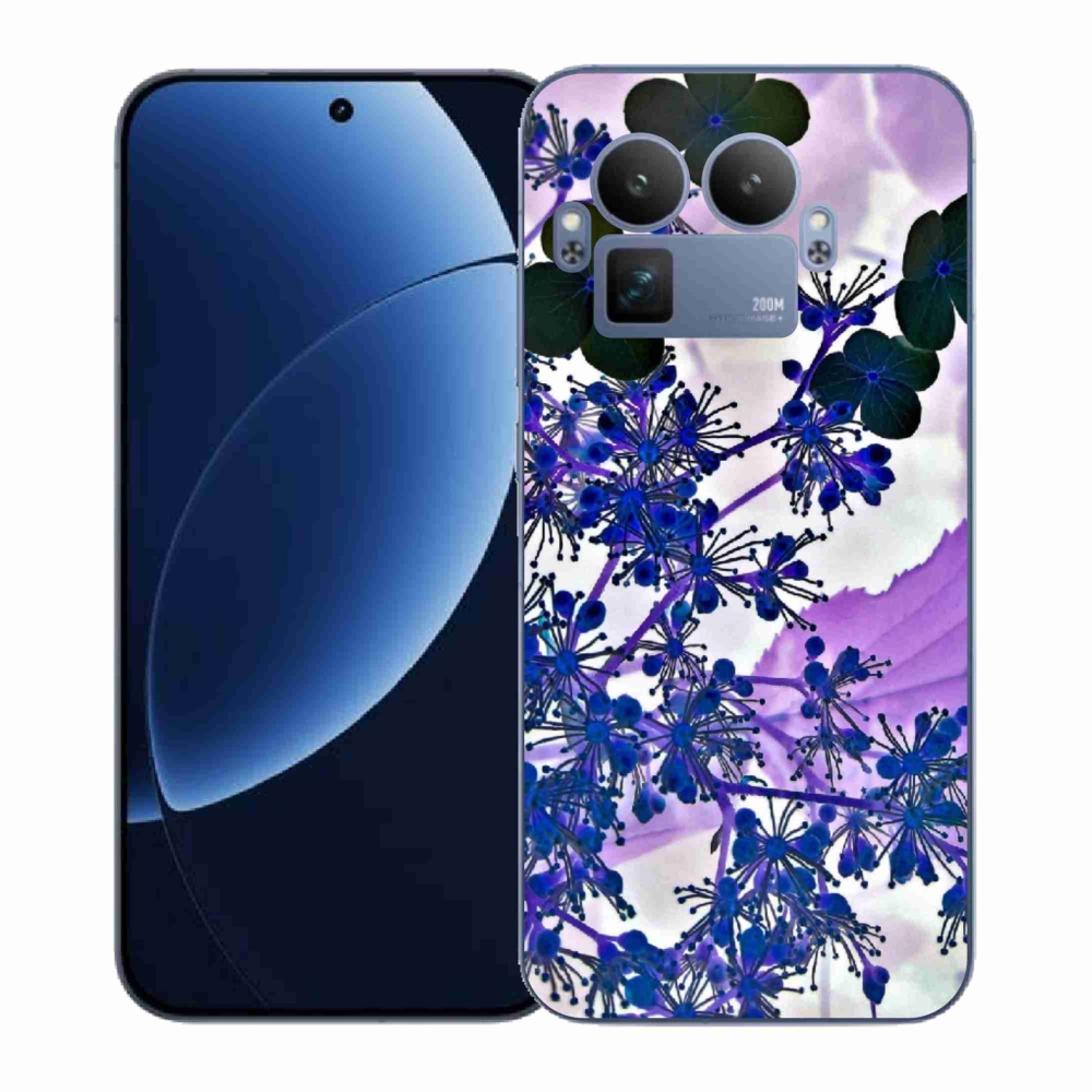 Gélový kryt mmCase na Realme GT 8 Pro - kvet hortenzie