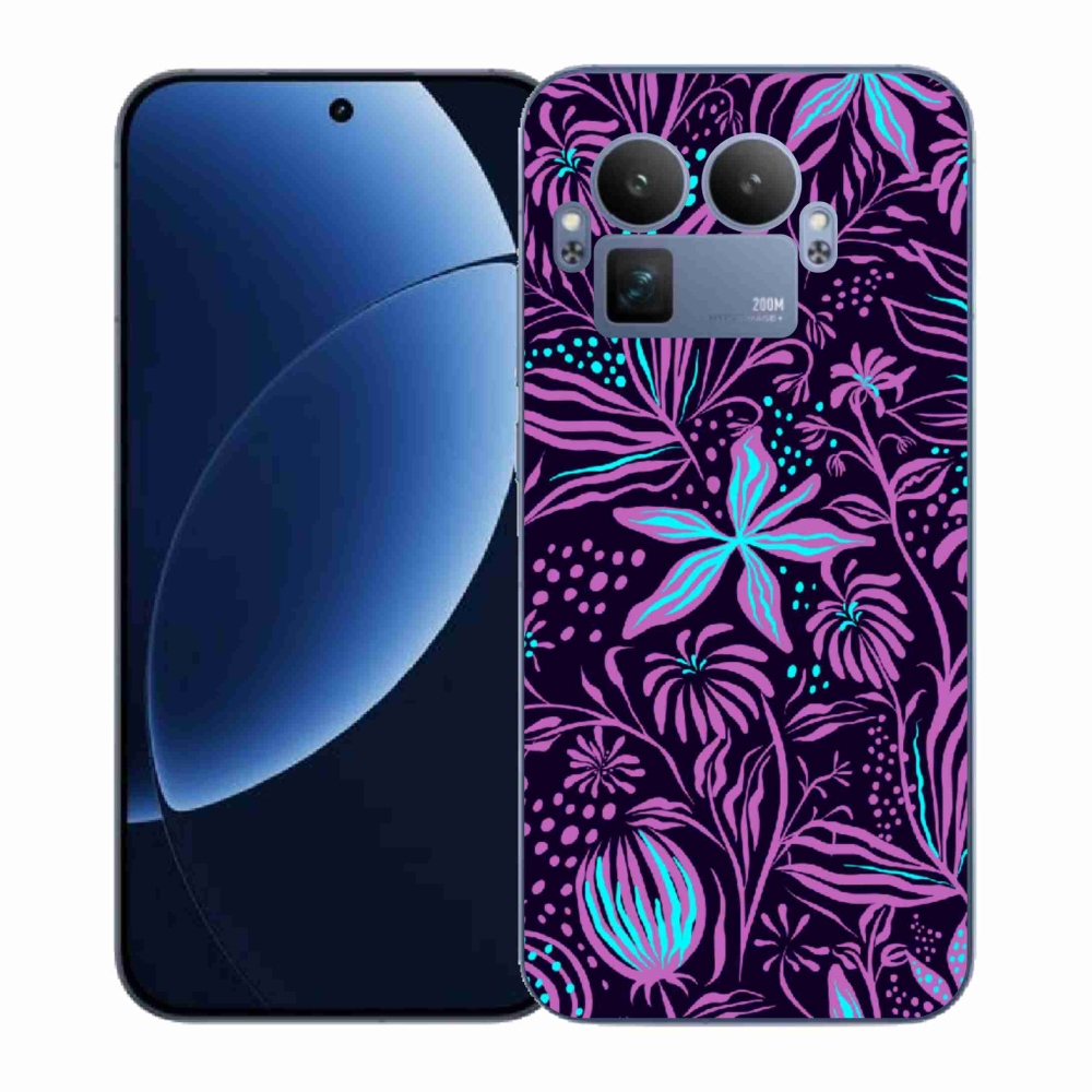 Gélový kryt mmCase na Realme GT 8 Pro - kvety 2