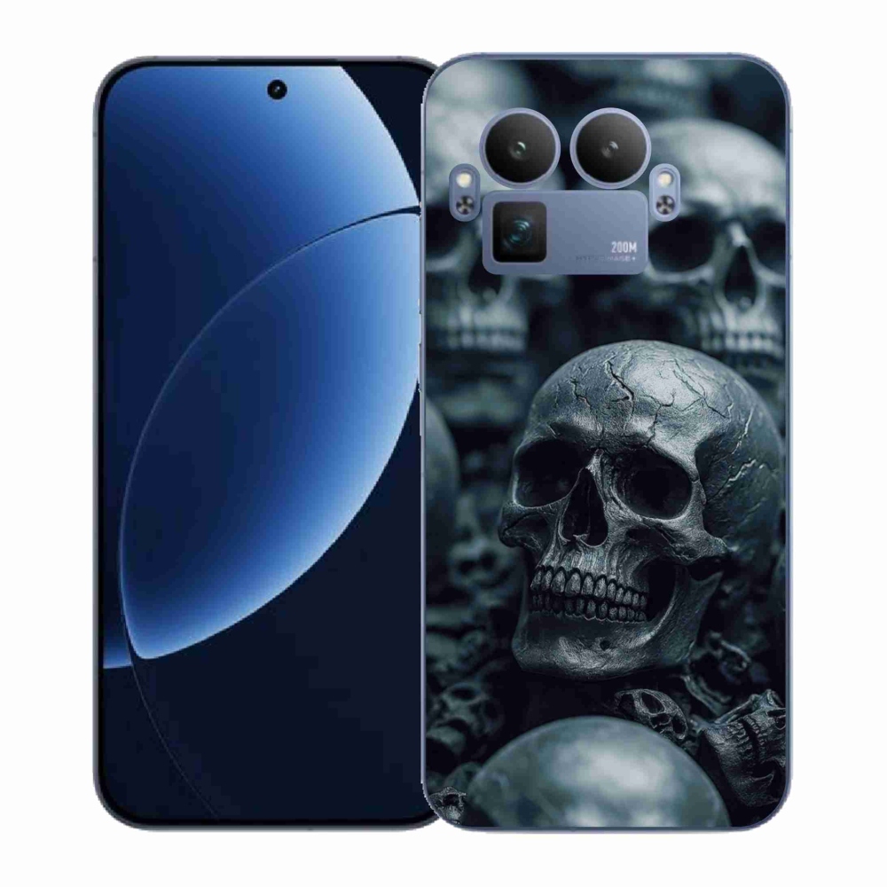 Gélový kryt mmCase na Realme GT 8 Pro - lebka 2