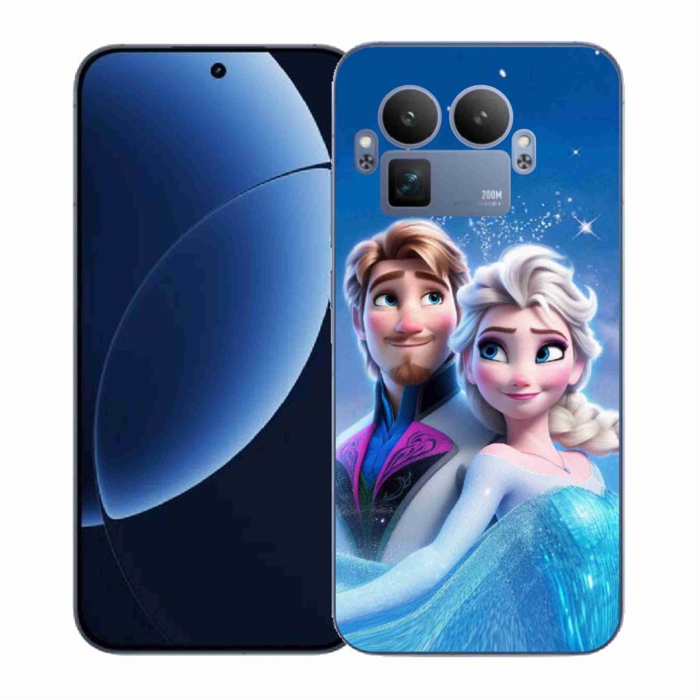 Gélový kryt mmCase na Realme GT 8 Pre - ľadové kráľovstvo 1