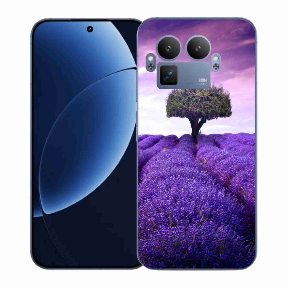 Gélový kryt mmCase na Realme GT 8 Pro - levanduľová lúka