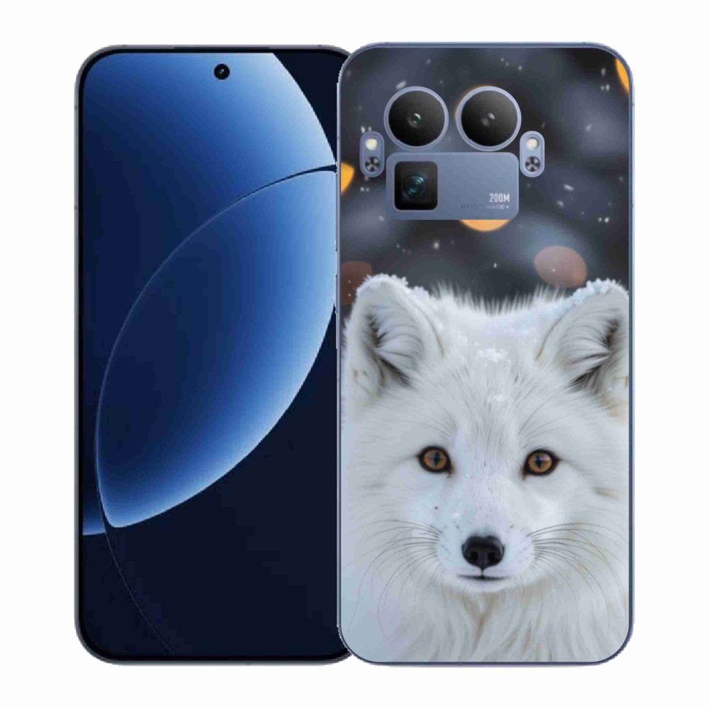 Gélový kryt mmCase na Realme GT 8 Pro - líška polárna