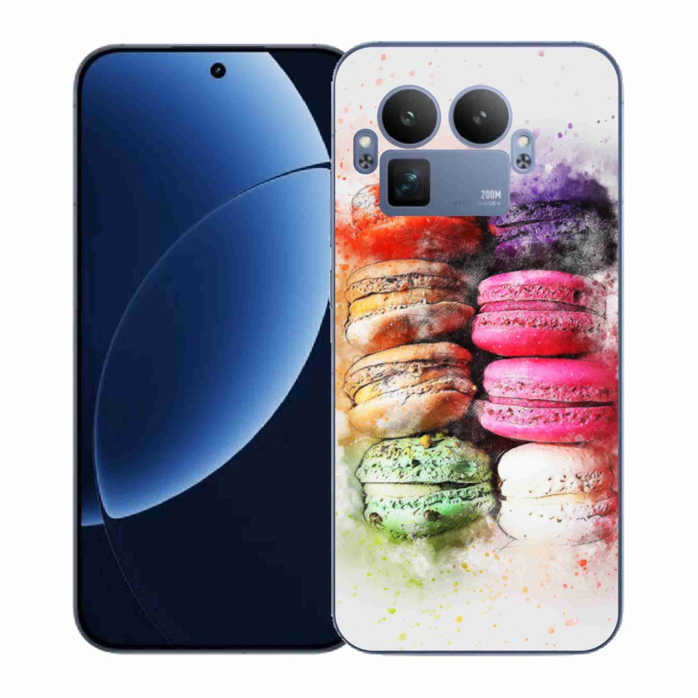 Gélový kryt mmCase na Realme GT 8 Pro - makrónky