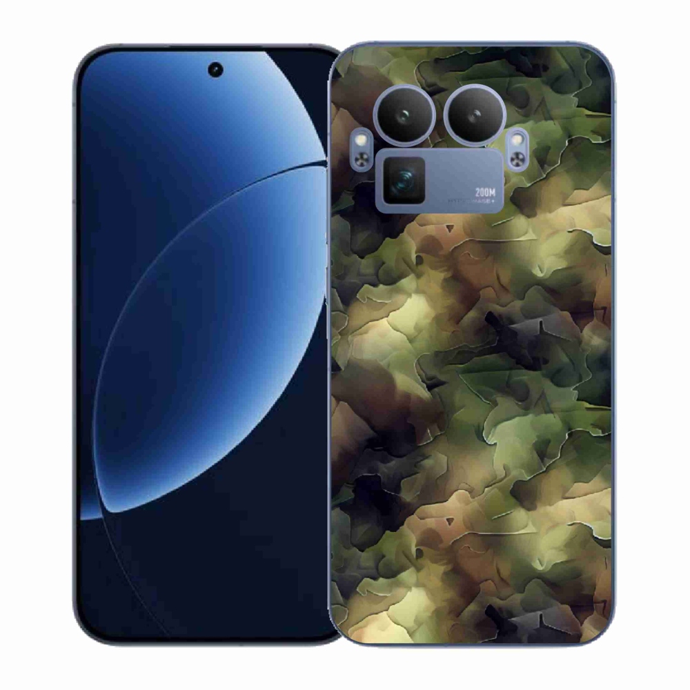 Gélový kryt mmCase na Realme GT 8 Pro - maskáčový vzor 10