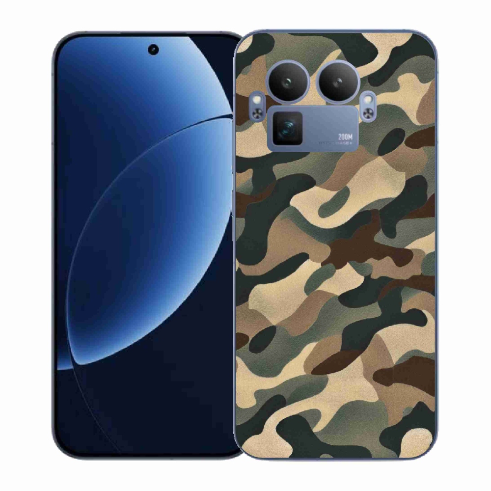 Gélový kryt mmCase na Realme GT 8 Pro - maskáčový vzor 11