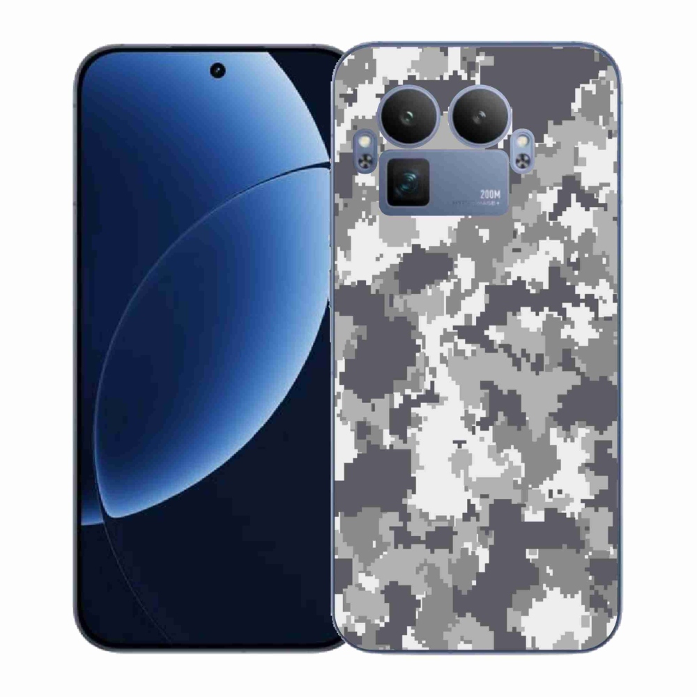 Gélový kryt mmCase na Realme GT 8 Pro - maskáčový vzor 2