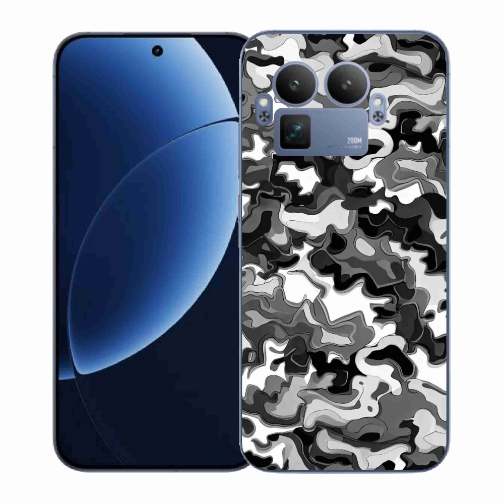 Gélový kryt mmCase na Realme GT 8 Pro - maskáčový vzor 3