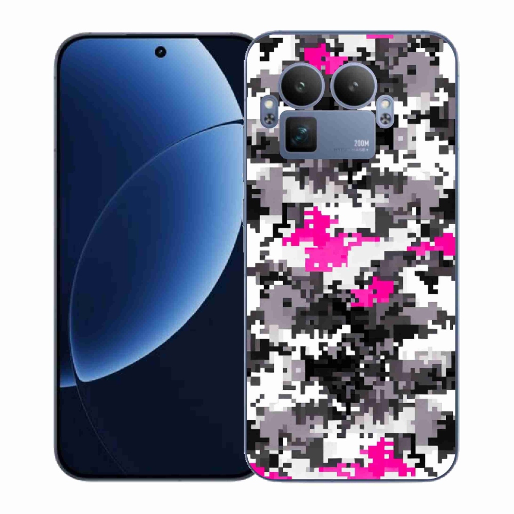 Gélový kryt mmCase na Realme GT 8 Pro - maskáčový vzor 4