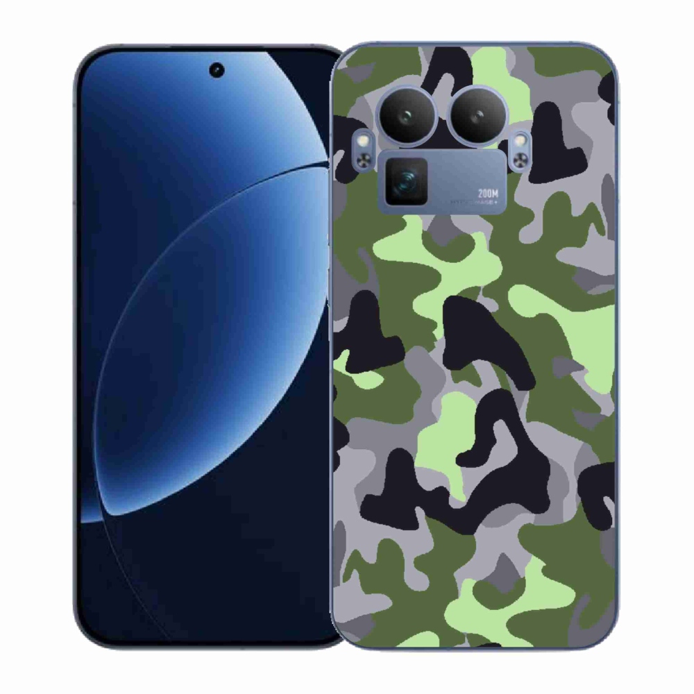 Gélový kryt mmCase na Realme GT 8 Pro - maskáčový vzor 7