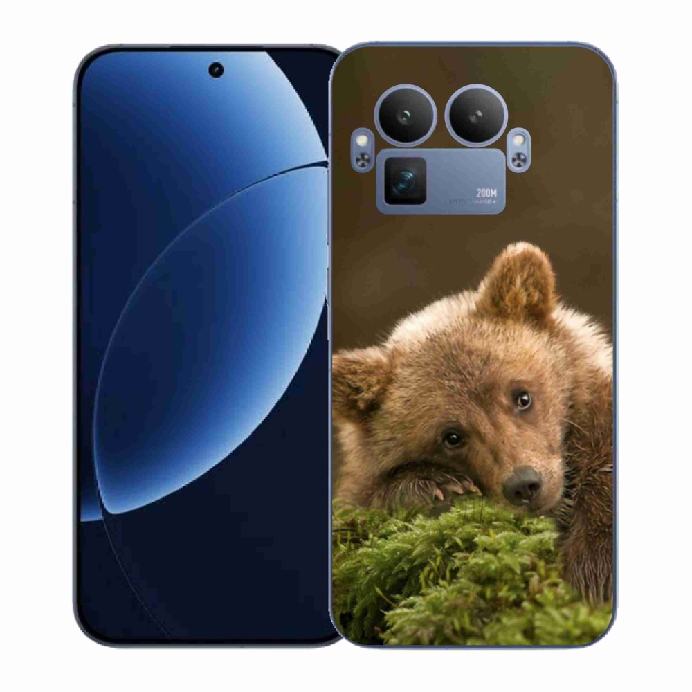 Gélový kryt mmCase na Realme GT 8 Pro - medveď