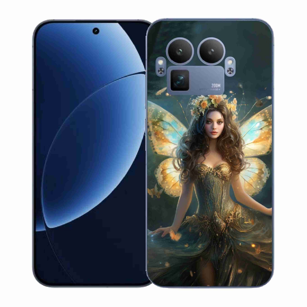 Gélový kryt mmCase na Realme GT 8 Pro - motýlia žena