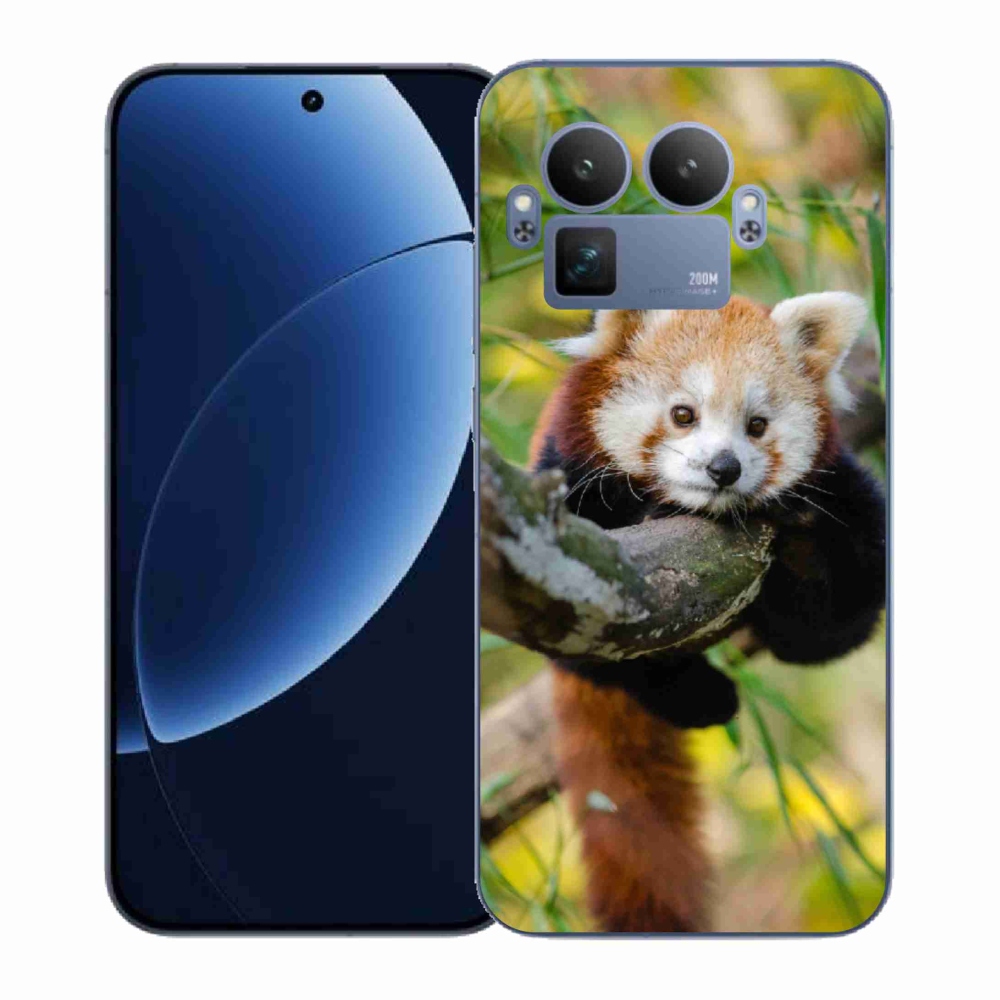 Gélový kryt mmCase na Realme GT 8 Pro - panda červená
