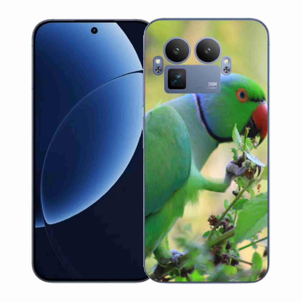 Gélový kryt mmCase na Realme GT 8 Pro - papagáj alender