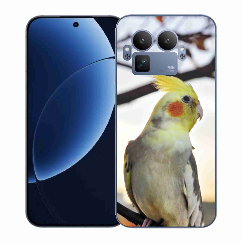 Gélový kryt mmCase na Realme GT 8 Pro - papagáj korela