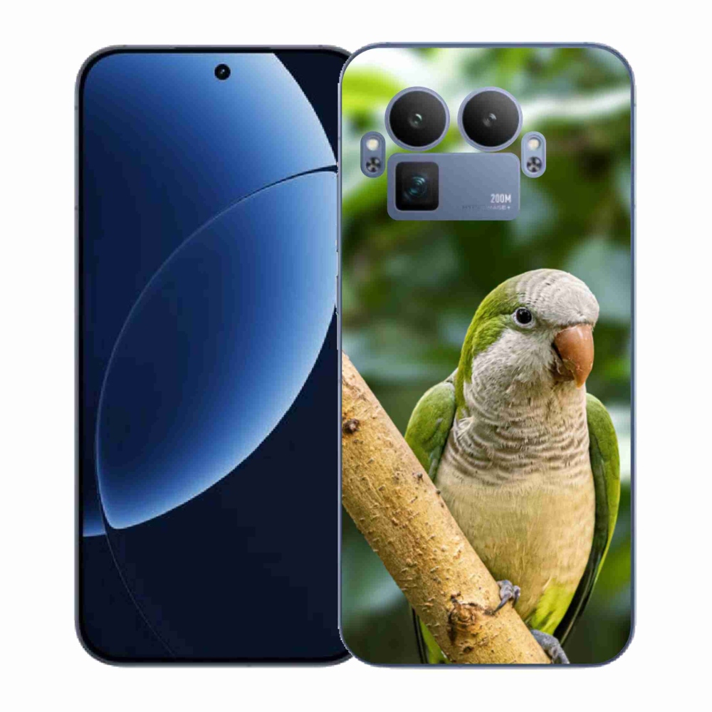 Gélový kryt mmCase na Realme GT 8 Pro - papagáj mníšok