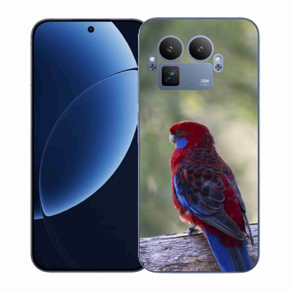 Gélový kryt mmCase na Realme GT 8 Pro - papagáj rosela