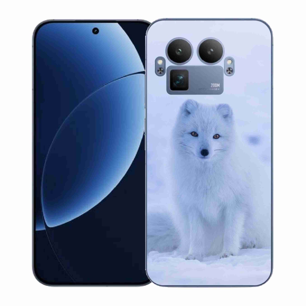 Gélový kryt mmCase na Realme GT 8 Pro - polárna líška