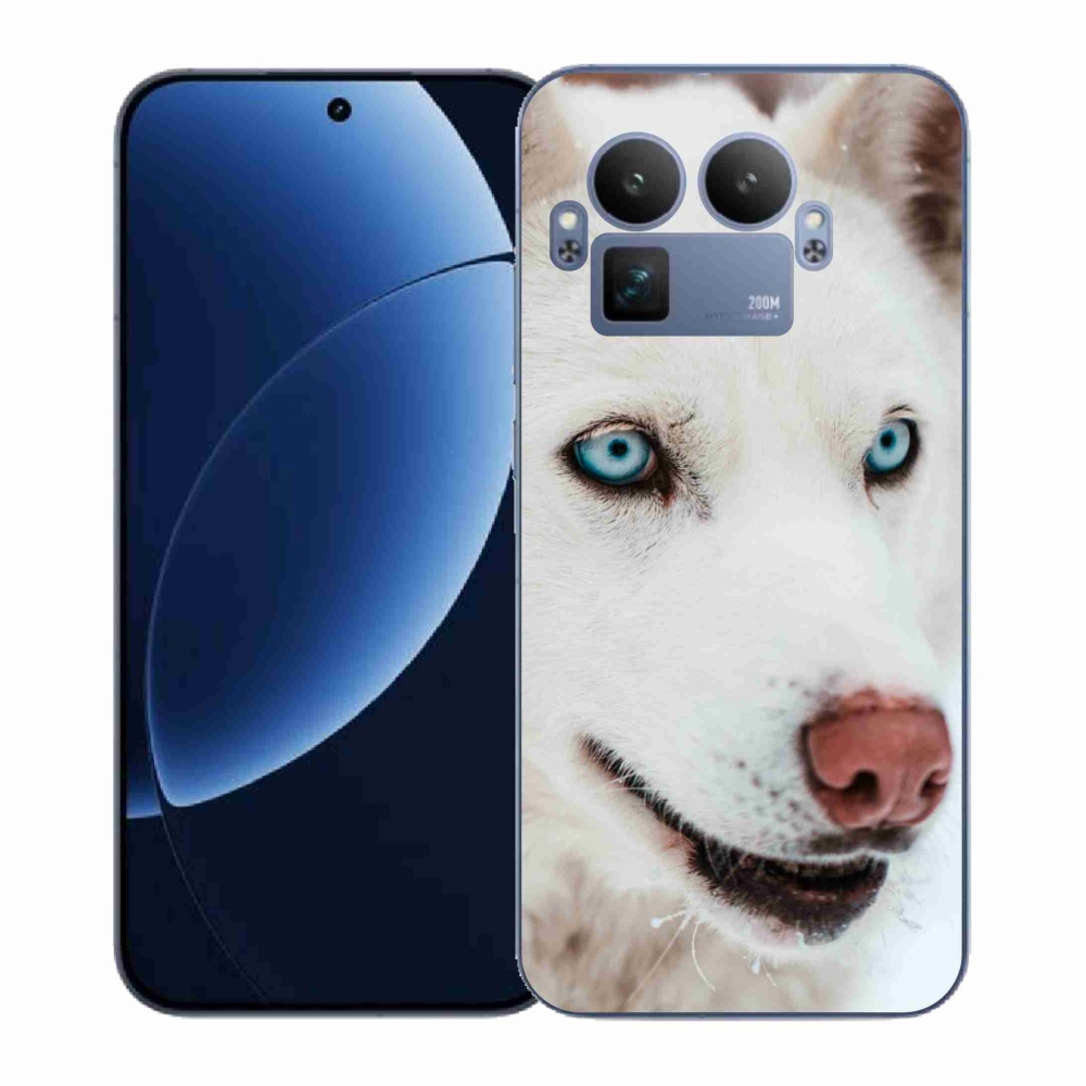 Gélový kryt mmCase na Realme GT 8 Pro - psí pohľad