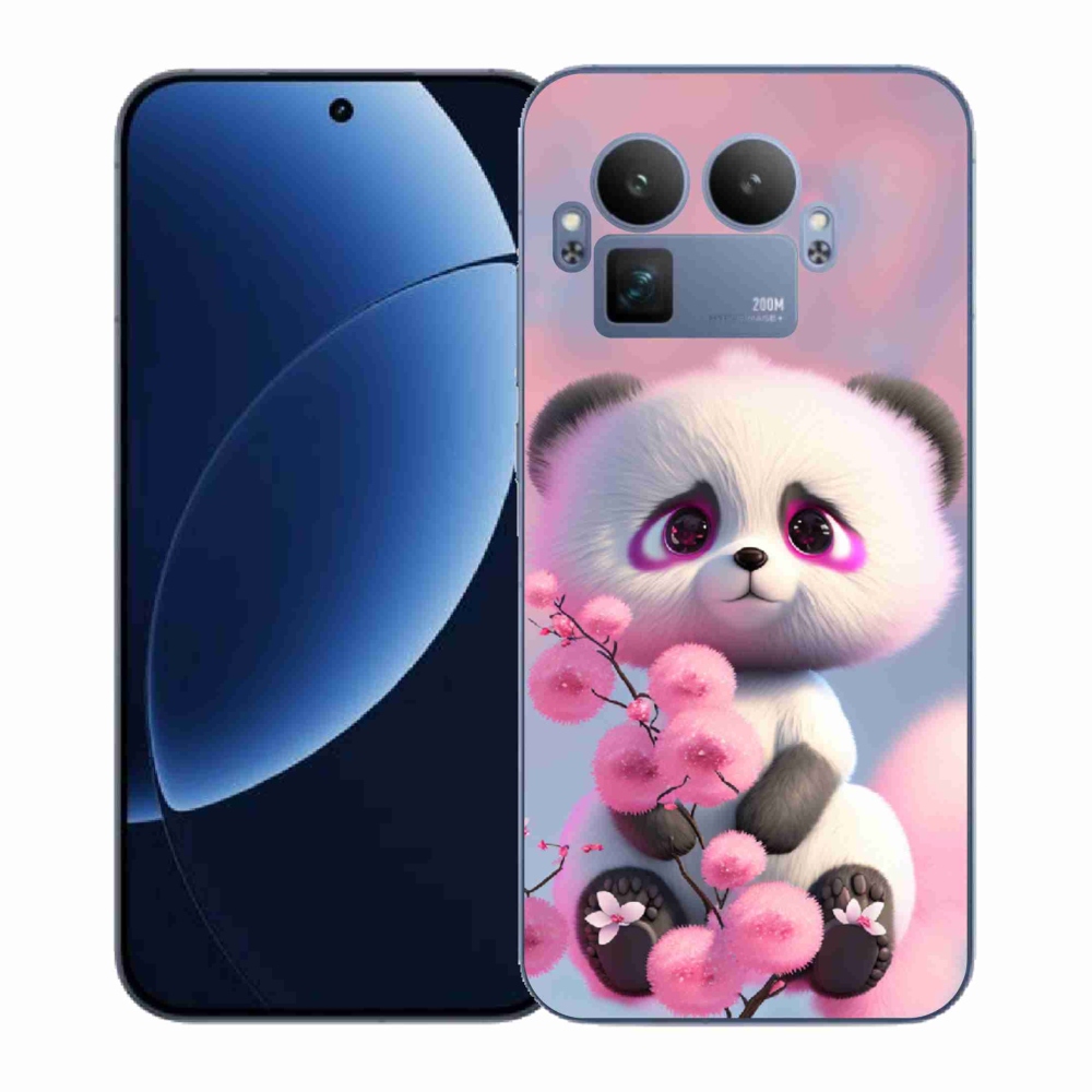 Gélový kryt mmCase na Realme GT 8 Pro - roztomilá panda 1