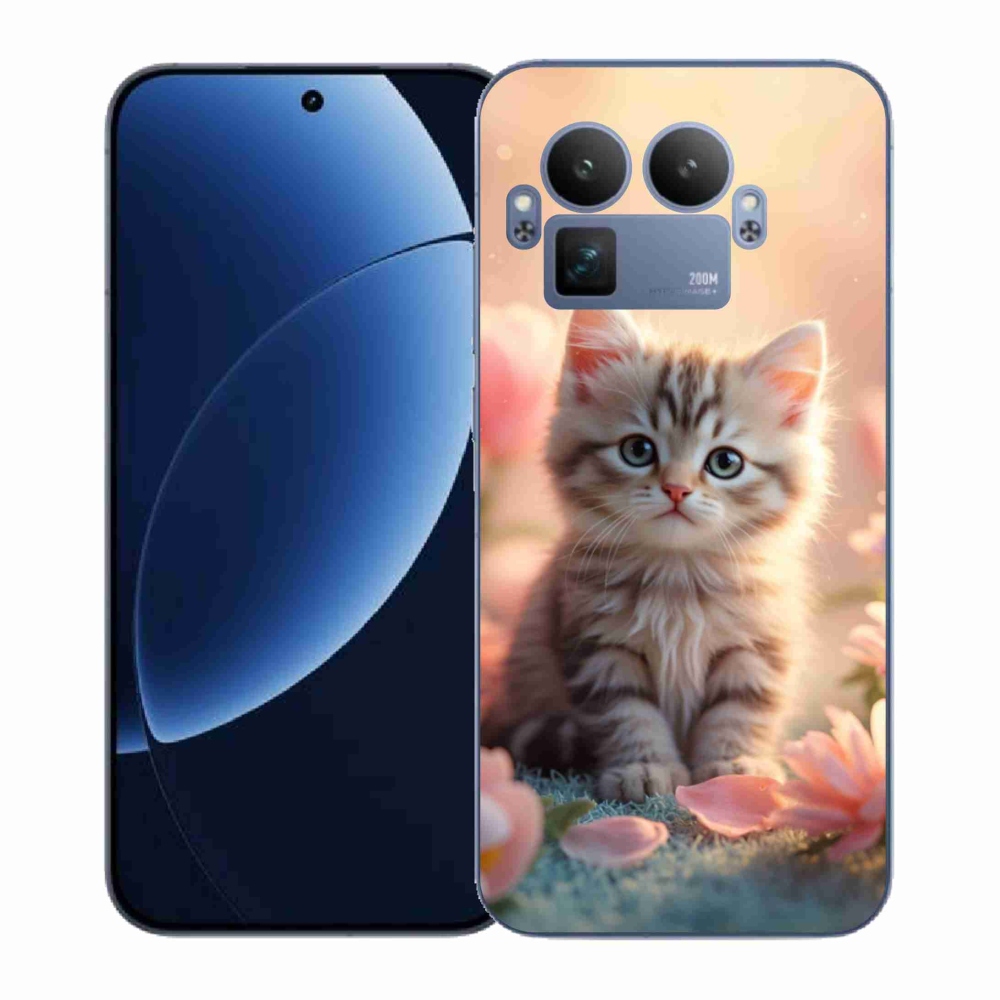 Gélový kryt mmCase na Realme GT 8 Pro - roztomilé mačiatko 8