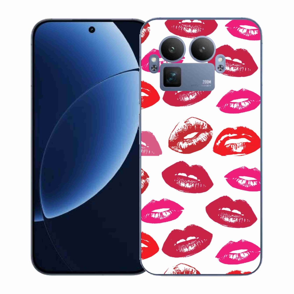 Gélový kryt mmCase na Realme GT 8 Pro - pery