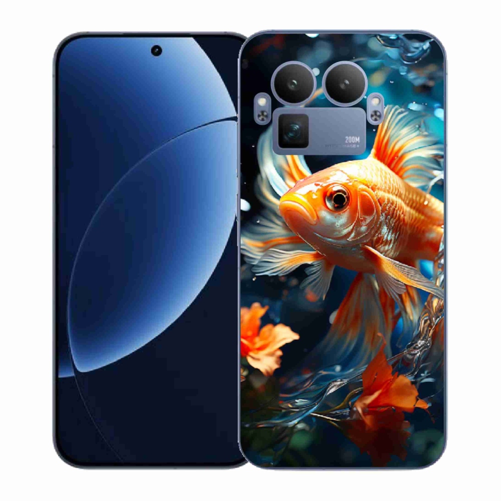 Gélový kryt mmCase na Realme GT 8 Pro - rybka