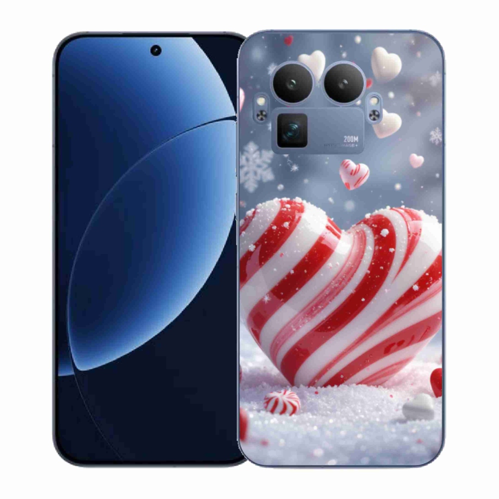 Gélový kryt mmCase na Realme GT 8 Pro - sladké srdce