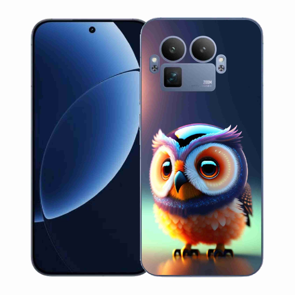 Gélový kryt mmCase na Realme GT 8 Pro - sovička