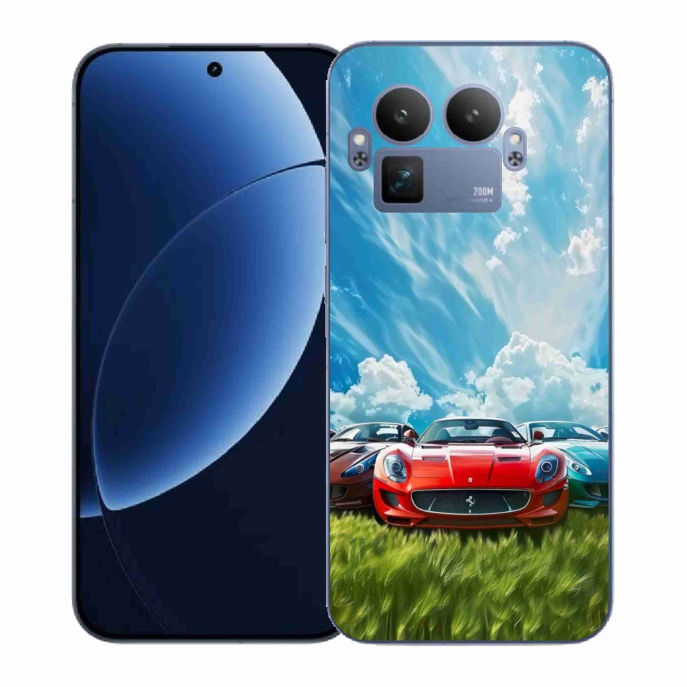 Gélový kryt mmCase na Realme GT 8 Pro - športové vozidlá