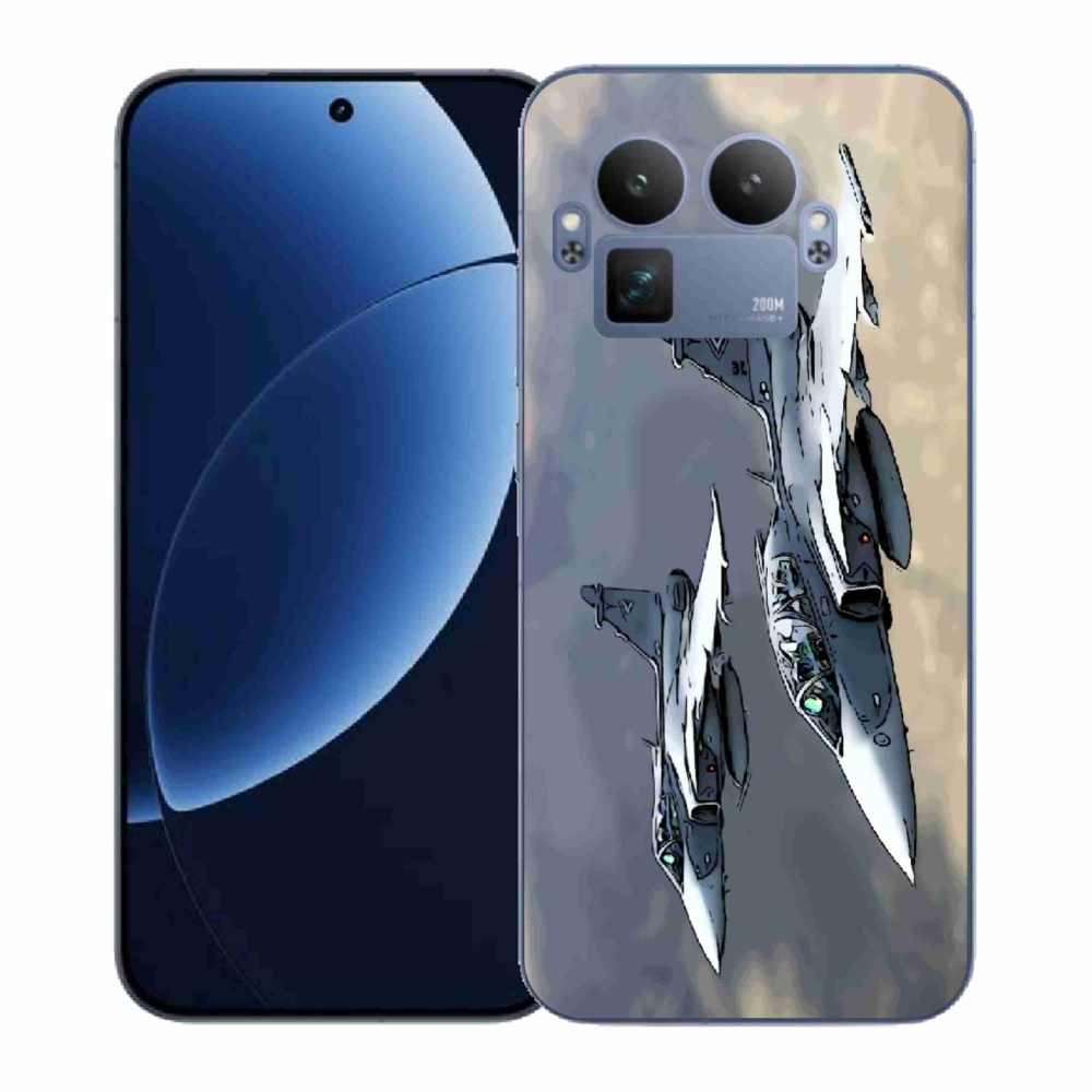 Gélový kryt mmCase na Realme GT 8 Pro - stíhačky