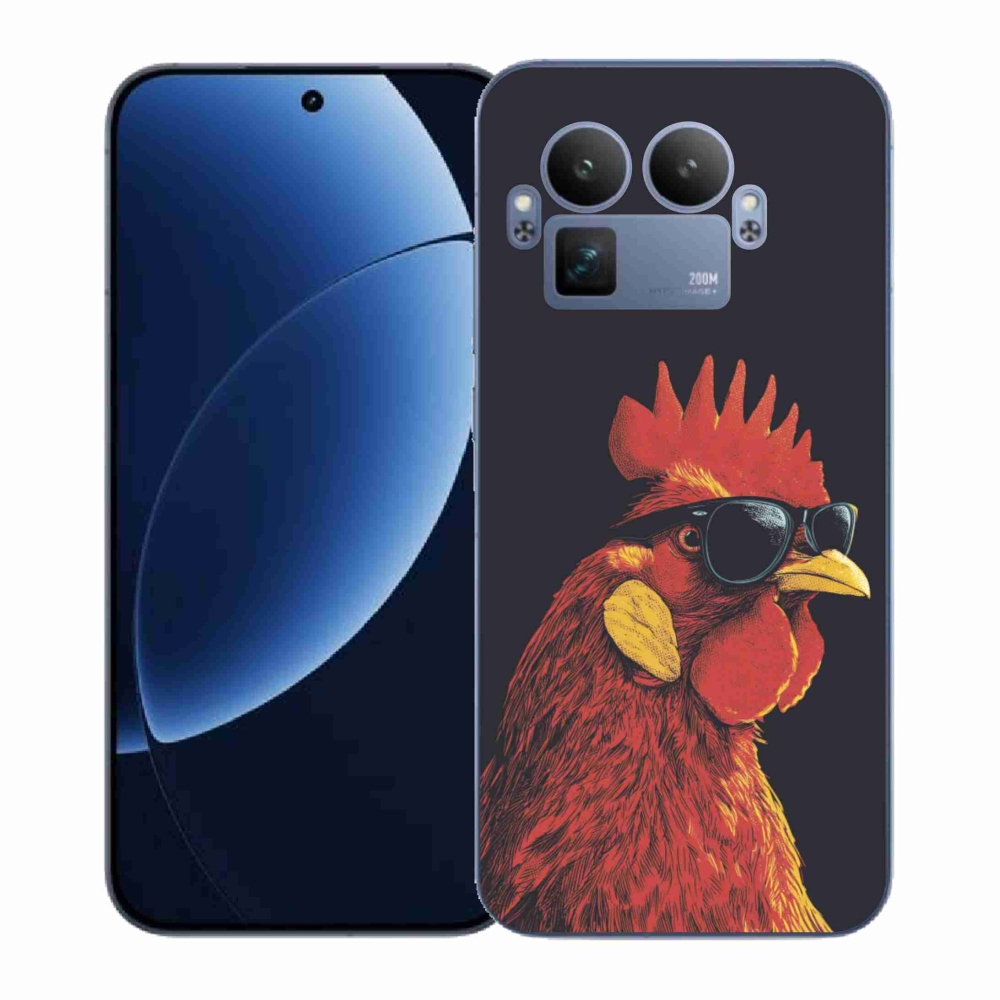 Gélový kryt mmCase na Realme GT 8 Pro - štýlový kohút