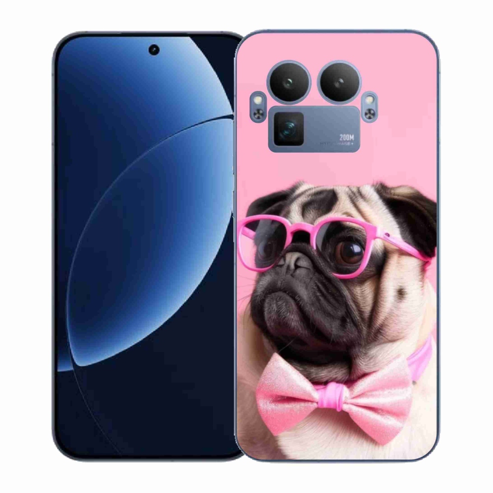 Gélový kryt mmCase na Realme GT 8 Pro - štýlový mops