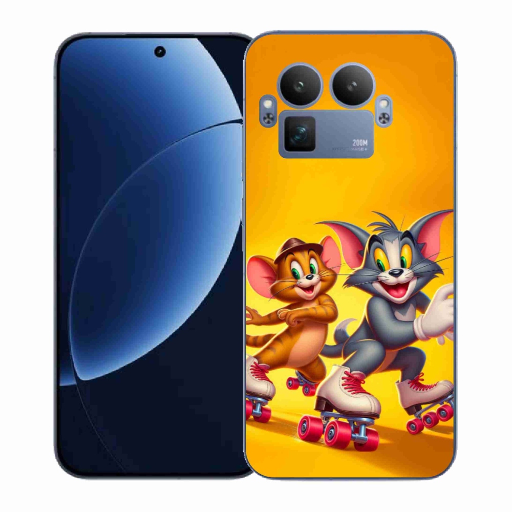 Gélový kryt mmCase na Realme GT 8 Pro - tom a jerry