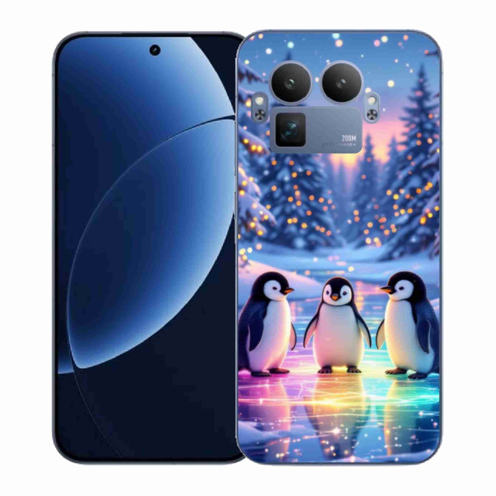 Gélový kryt mmCase na Realme GT 8 Pro - tučníci