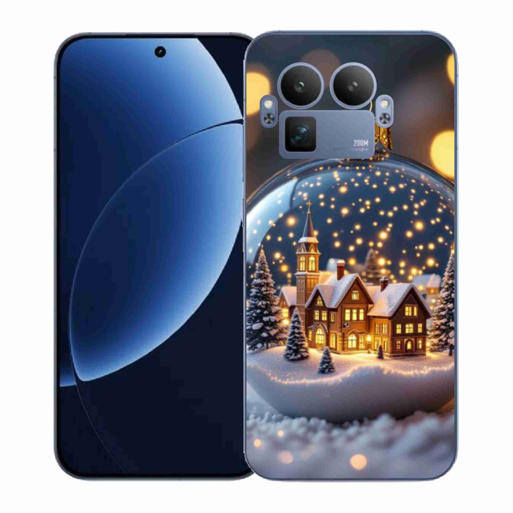 Gélový kryt mmCase na Realme GT 8 Pro - vianočné gule 4