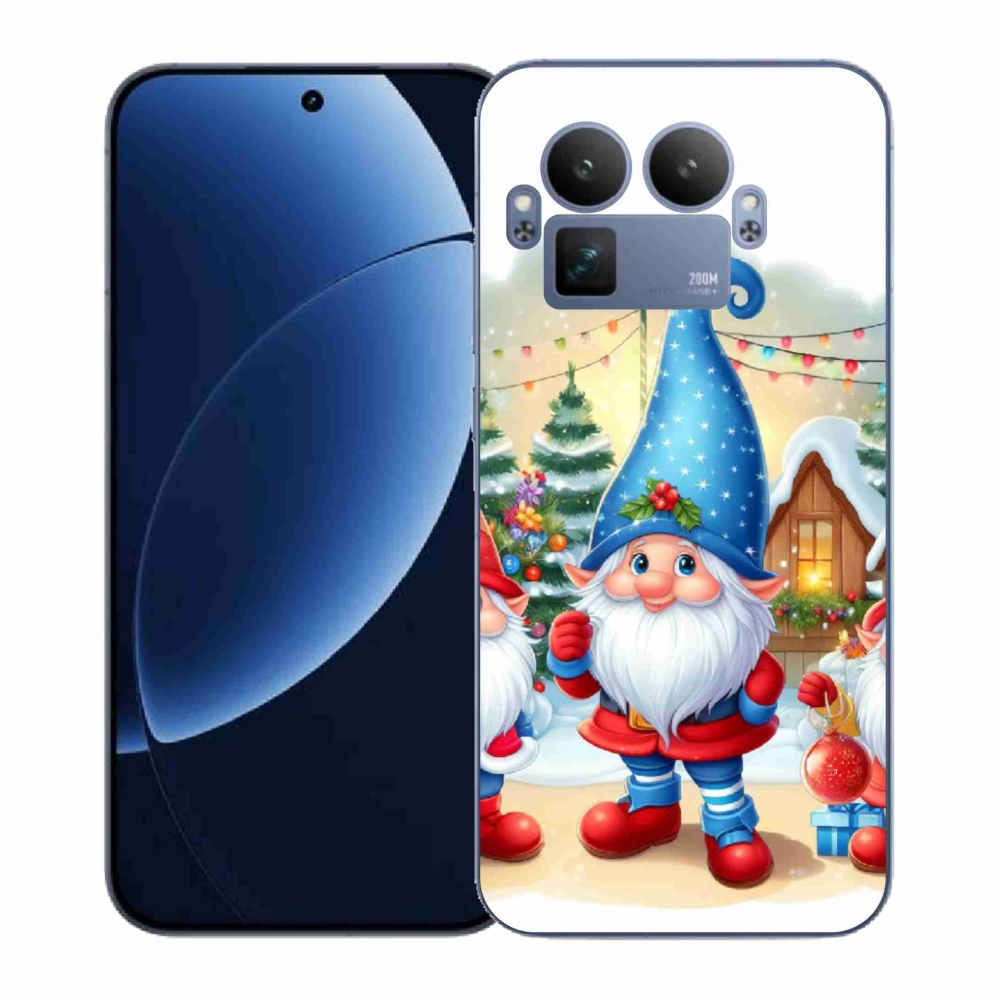 Gélový kryt mmCase na Realme GT 8 Pro - vianočné škriatkovia