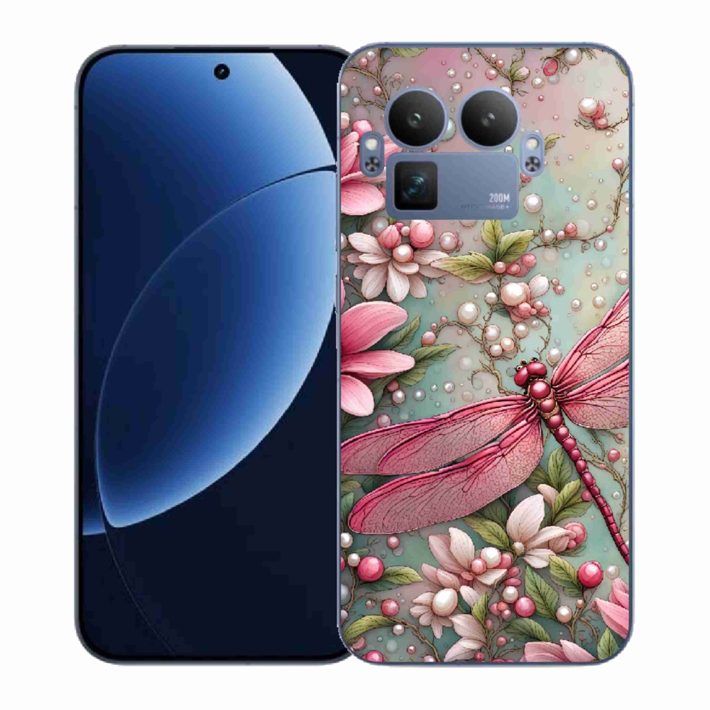 Gélový kryt mmCase na Realme GT 8 Pro - vážka