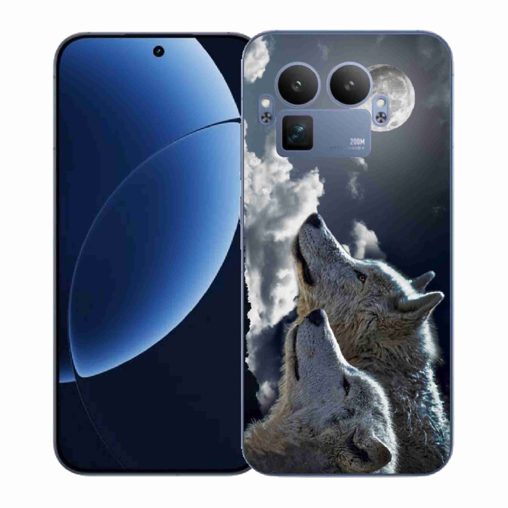Gélový kryt mmCase na Realme GT 8 Pro - vlci