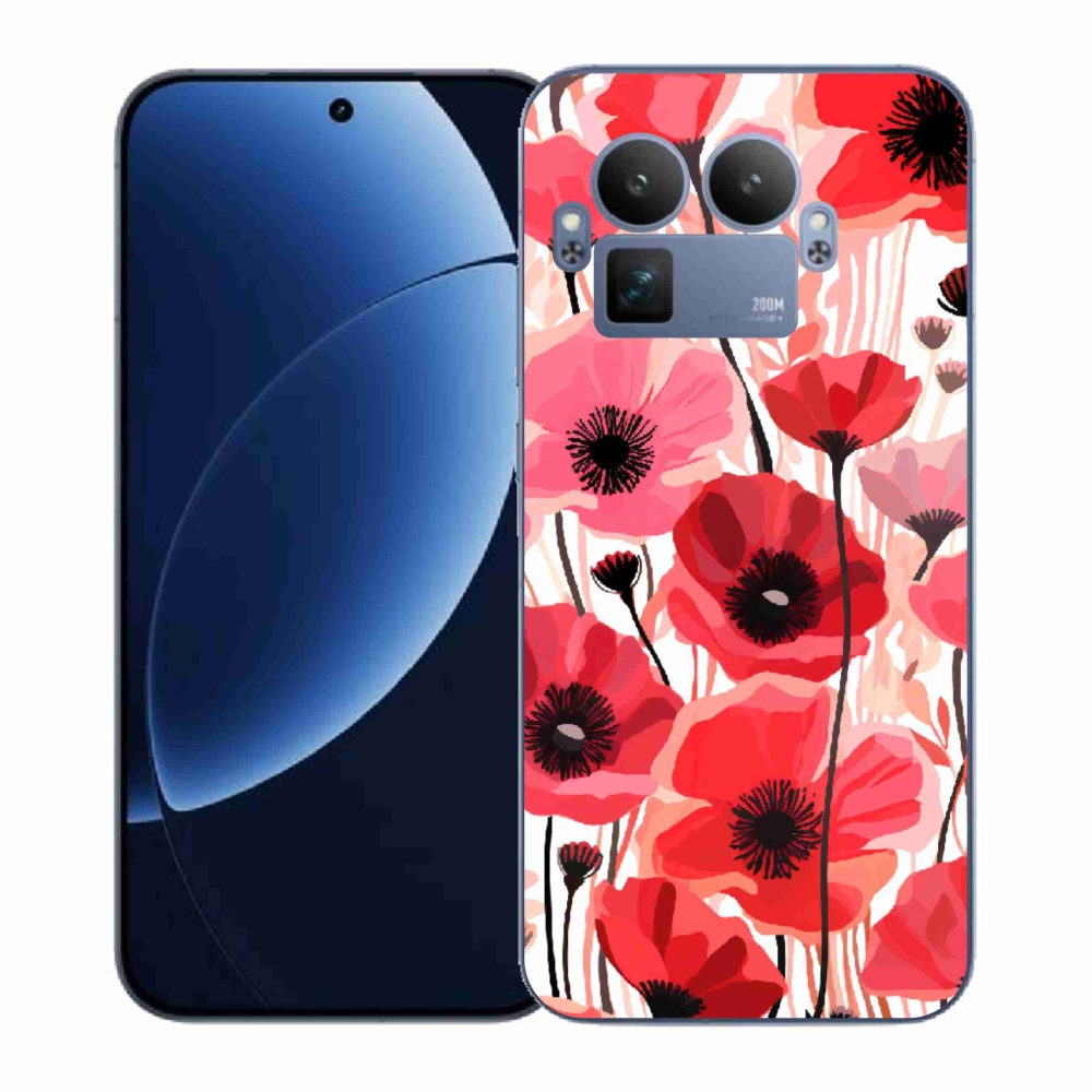 Gélový kryt mmCase na Realme GT 8 Pro - vlčí mak 1