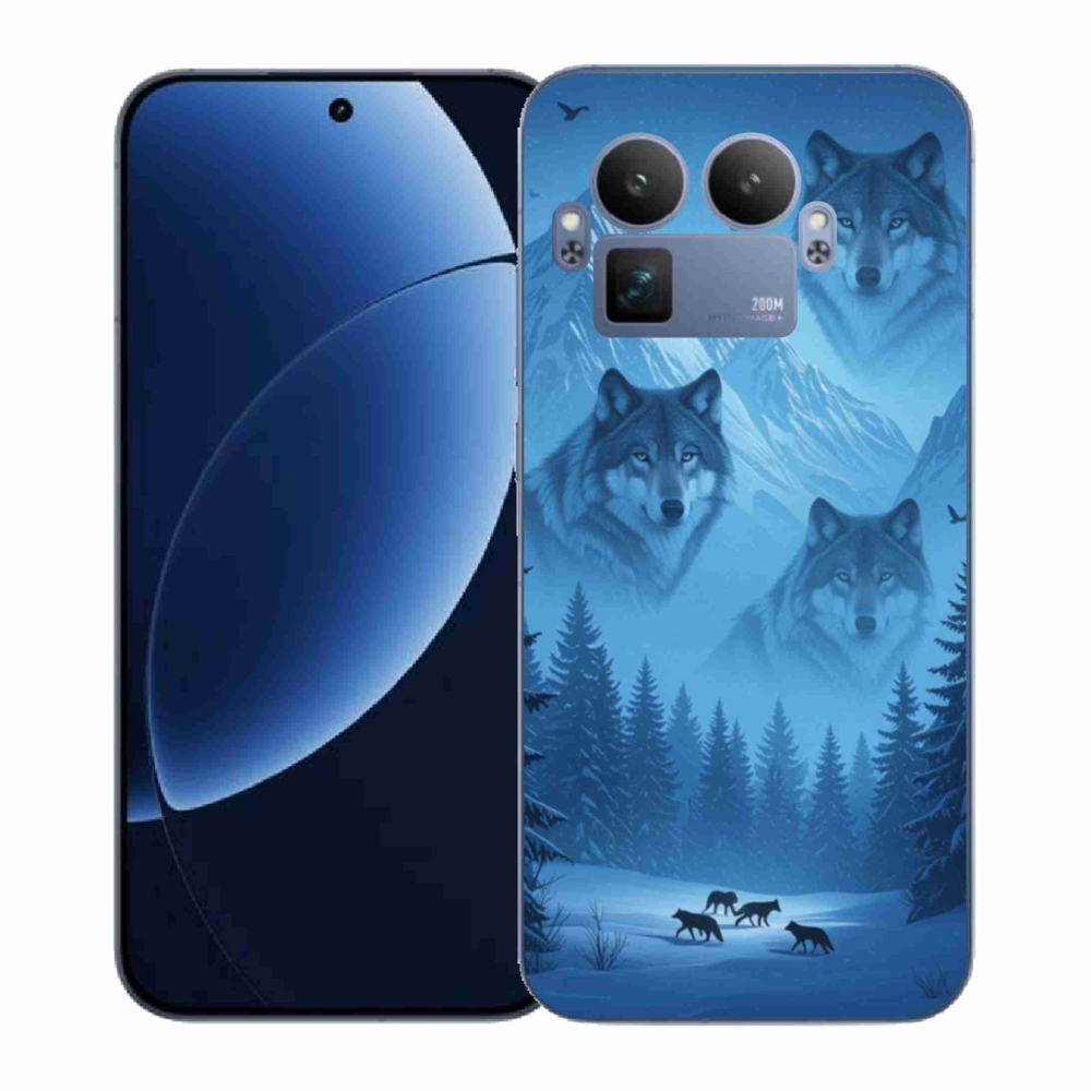 Gélový kryt mmCase na Realme GT 8 Pro - vlčia svorka