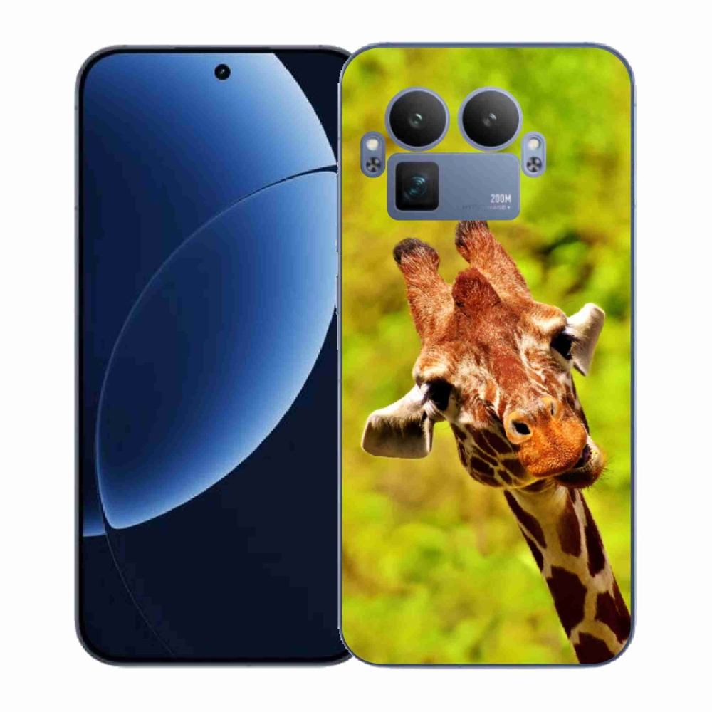 Gélový kryt mmCase na Realme GT 8 Pro - žirafa