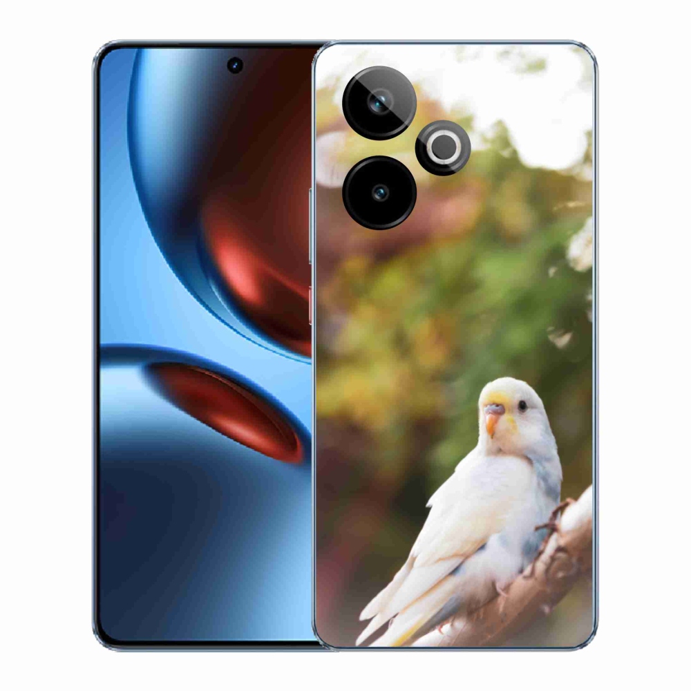 Gélový kryt mm Case na Realme GT7 5G/GT 7T 5G - andulka biela