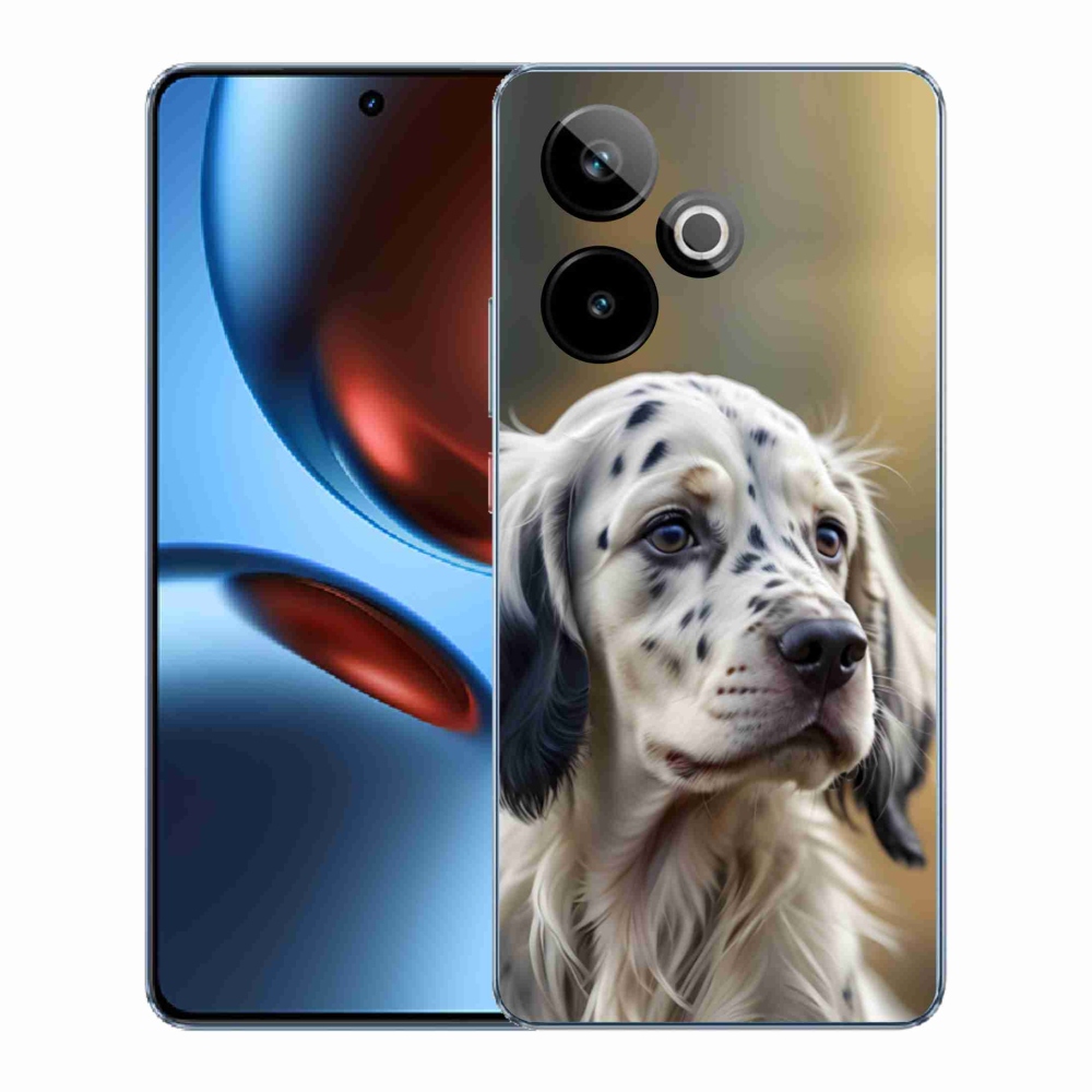 Gélový kryt mmCase na Realme GT7 5G/GT 7T 5G - anglický seter