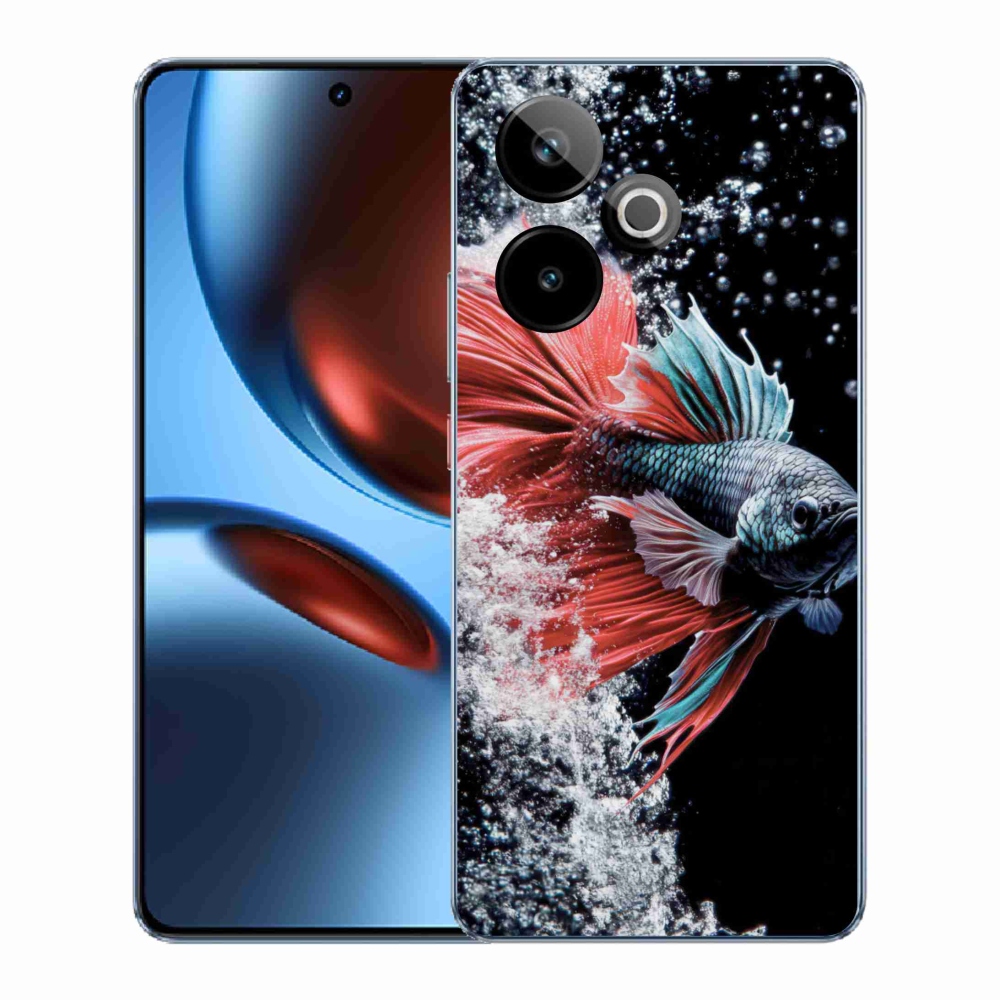 Gélový kryt mmCase na Realme GT7 5G/GT 7T 5G - bojovníčka pestrá